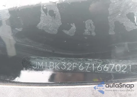 2007 Mazda Mazda3 I from USA, damaged, VIN JM1BK32F671667021
